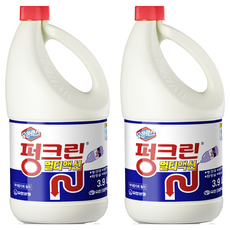 유한양행 펑크린 멀티액션 배수구 세정제, 3.9L, 2개
