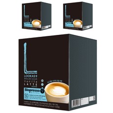 루카스나인 시그니처 바닐라라떼, 16.9g, 50개입, 3개
