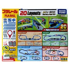 TAKARA TOMY DX豪華20種變化軌道組, 1盒