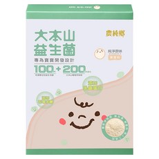 農純鄉 大本山益生菌粉 純淨原味, 2g, 30包, 1盒