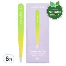 아이듀케어 트위즈 더 데이 멀티 트위저 족집게, 6개