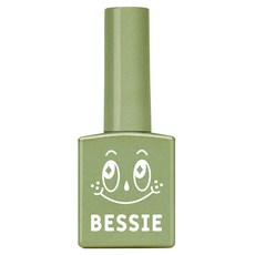 BESSIE 亮片系列 美甲凝膠 GL29, GL29 莫西多檸檬綠, 11ml, 1瓶