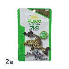 Hikari 高夠力 異型飼料 大粒 沉水性,適用於異型、草食性慈鯛及草食性海水魚,含豐富螺旋藻及球藻, 15g, 2包