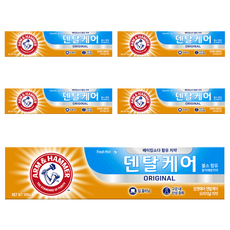Arm & Hammer 牙科護理原裝牙膏, 100克, 5個