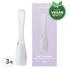 아이듀케어 겟 더 스쿱 스테인리스 스패출러, 3개