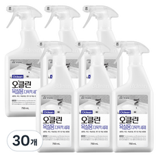 오클린 욕실용 다목적 세제 용기, 750ml, 30개