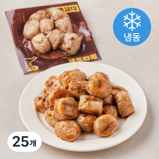 한끼통살 닭가슴살 볼 왕갈비맛 (냉동), 1개입, 25개 100g, 25개