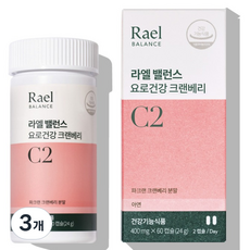 Rael平衡泌尿道保健蔓越莓 24g, 3個, 60顆