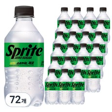 스프라이트 제로 사이다, 300ml, 72개