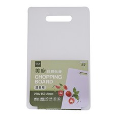 UdiLife 優的生活大師 magic cook 美廚料理砧板 蔬果用 250x150x9mm 台灣製造, 25 x 15 x 0.9cm, 1個