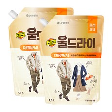 TECH Wool Dry洗衣精補充包, 1.3L, 2個
