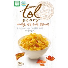 톨스토리 메이플로 만든 유기농 콘푸레이크, 300g, 1개, 1개