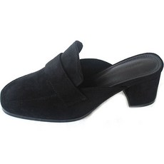 벨라노이 여성용 발편한 사각코 통굽 슬리퍼 블로퍼힐 7cm