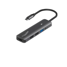 애니포트 5포트 USB 허브 C타입 맥북 삼성 덱스 미러링 멀티포트 AP-TC51PH, 혼합색상, 1개 혼합색상