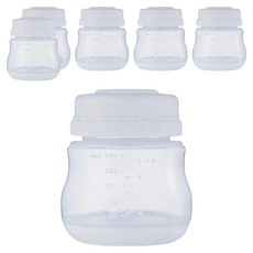 Super mama 多功能儲奶瓶組, 180ml, PPSU材質, 密封蓋保護, 可搭配溫奶器, 3入, 2組