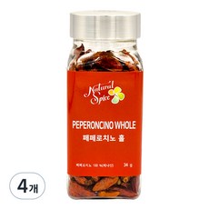 내츄럴스파이스 페페로치노 홀 향신료, 34g, 4개