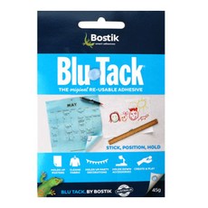 Blu-Tac BOSTIK 黏土黏合劑原廠 45 克, 1個