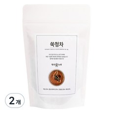 청년농원 저온가공 쑥청차 삼각티백, 1g, 50개입, 2개