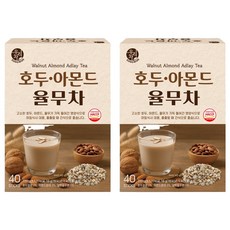 우리차 호두 아몬드 율무차, 18g, 40개입, 2개