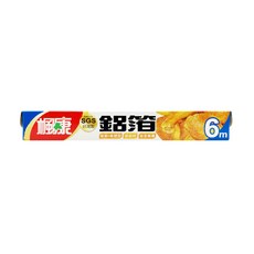 楓康 鋁箔紙，6公尺，堅韌、易塑型，新鋁材安全無毒, 寬30cm, 6m, 1盒