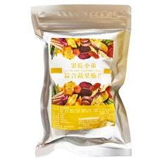 果乾小弟 綜合蔬果脆片, 嚴選新鮮蔬果製成, 無添加色素與糖精, 低溫烘焙, 健康美味, 70g, 1包