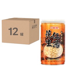 CHIN CHIN 親親 花生仁湯, 320公克, 320ml, 12罐