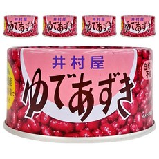 井村屋 紅豆罐 200公克, 200g, 5罐