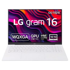 LG전자 2026 그램 16 코어 Ultra5, 스노우 화이트, 256GB, 16GB, Free DOS, 16ZD90S-GX5VK