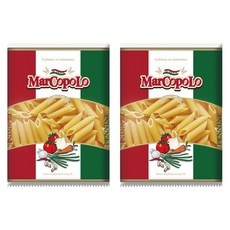 MarCopoLo 馬可波羅 筆尖麵 500公克 杜蘭小麥粉, 500g, 2包