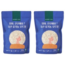 MODERN GURU 韓國產鮮燕麥片, 2個, 500g