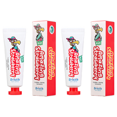 브리스틱 어린이 불소 케이엘 에스 치약, 50g, 2개