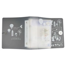 JOY STAR 4x6多功能收納冊, 內頁10張, 2孔夾, 花鞦韆, 10頁