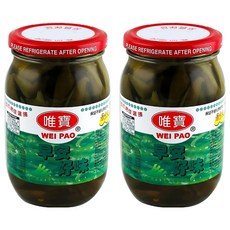 唯寶 剝皮辣椒, 無防腐劑, 無人工色素, 450g, 2罐