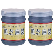 新竹福源 黑芝麻醬, 360g, 2罐