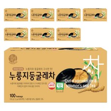 우리차 누룽지 둥굴레차, 1.5g, 100개입, 8개