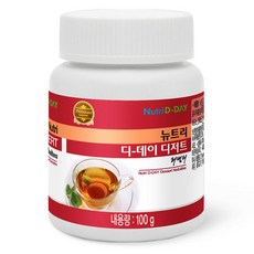 Nutri D-DAY Dessert草本茶粉, 100g, 1罐, 1罐