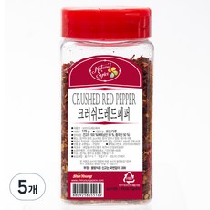 내츄럴스파이스 크러쉬드 레드페퍼, 170g, 5개