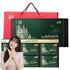 HANSAMIN 紅參鹿茸提取飲+購物袋, 60ml, 1組