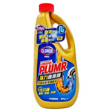 CLOROX 高樂氏 強力水管通渠劑, 15分鐘溶解毛髮 946ml, 1瓶