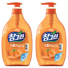참그린 천혜향 뽀드득 주방세제, 965ml, 2개