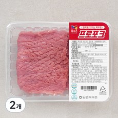 목우촌 프로포크한돈 안심 돈가스용 (냉장), 500g, 2개