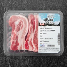 파머스팩 제주 돼지 미박삼겹살 에어프라이어용 (냉장), 500g, 1팩