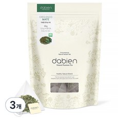 다비앙 유기농 마테차 생분해 티백, 1.5g, 20개입, 3개