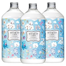 부케가르니 딥퍼퓸 섬유유연제 베이비파우더 본품, 1L, 3개 1000ml, 3개