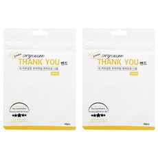 5세대 하이드로 땡큐 남여공용 니플밴드 38mm 40p, 2개