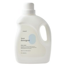 심플리오 어니스트 클린 코튼 세탁세제, 2.5L, 1개