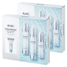 AHC 玻尿酸神仙水乳精華洗面乳四件套裝, 2組