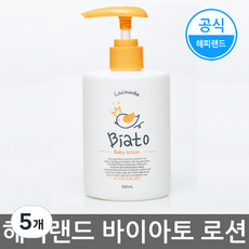 라꾸베 바이아토 프레쉬 로션 유아로션, 300ml, 5개