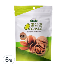 統一生機 果然優核桃, 150g, 6包
