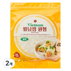 원형 월남쌈, 300g, 2개